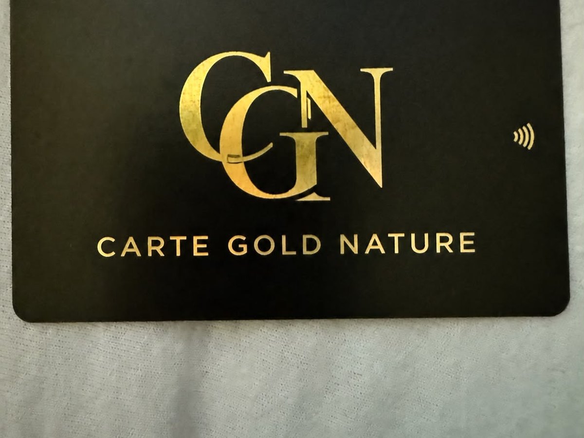 accompagnement Carte Gold Nature